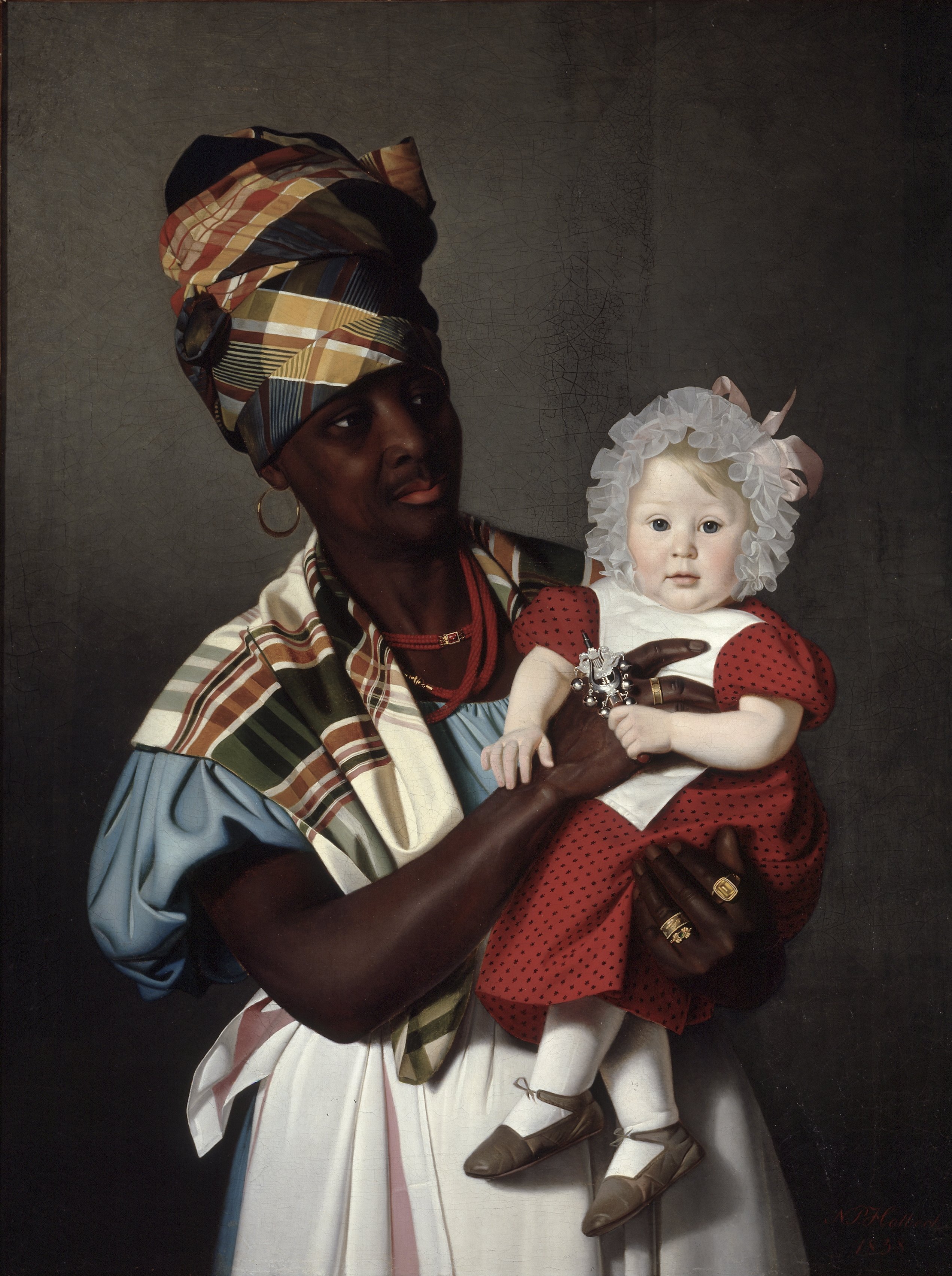 Little Marie on Neky’s Arm N.P. Holbech Copenhagen, Denmark, c.1838 Nationalmuseet, 276290