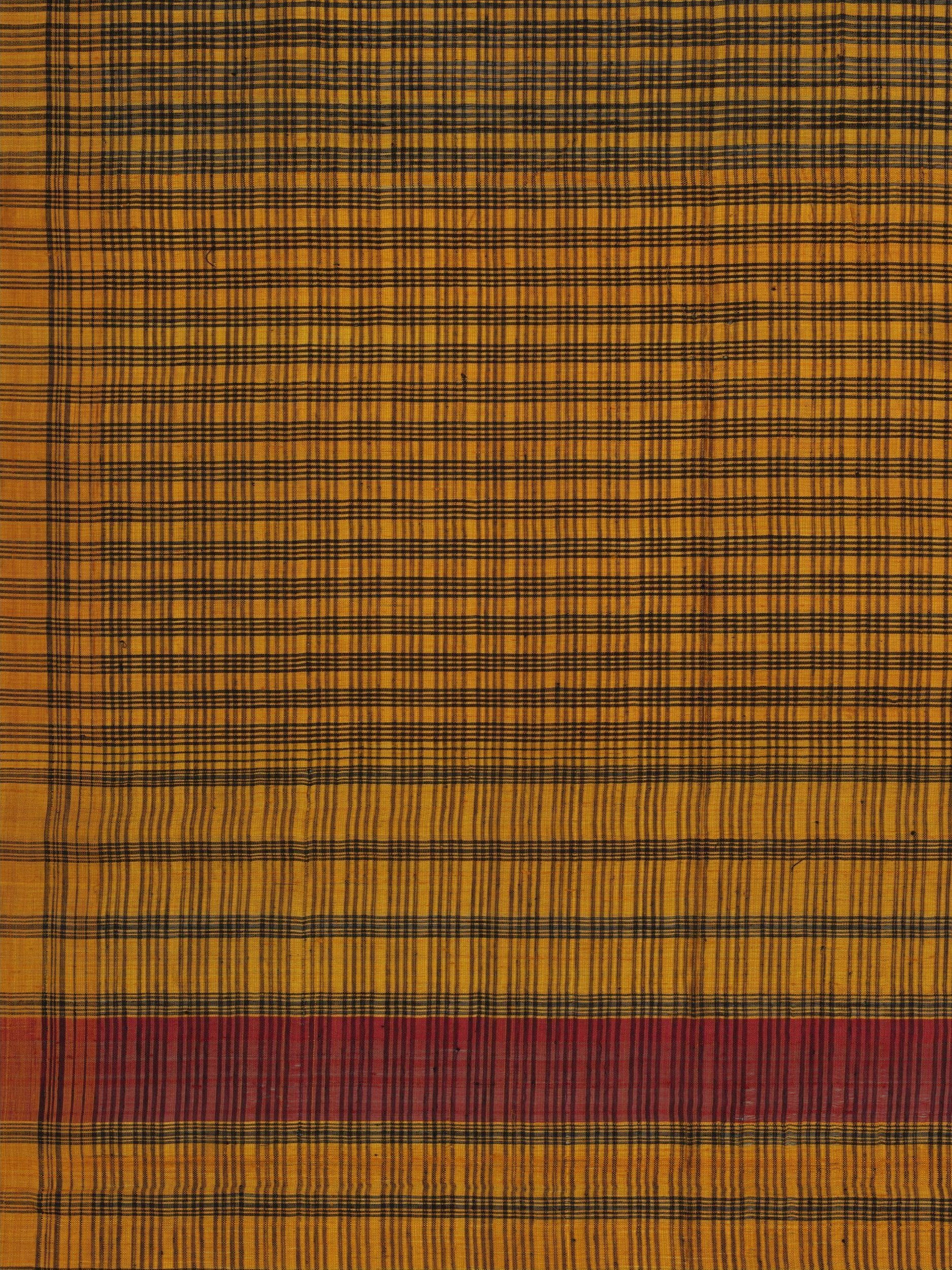Sari (detail) Unknown weaver Thanjavur, Tamil Nadu, c.1855 V&A, 6032(IS)