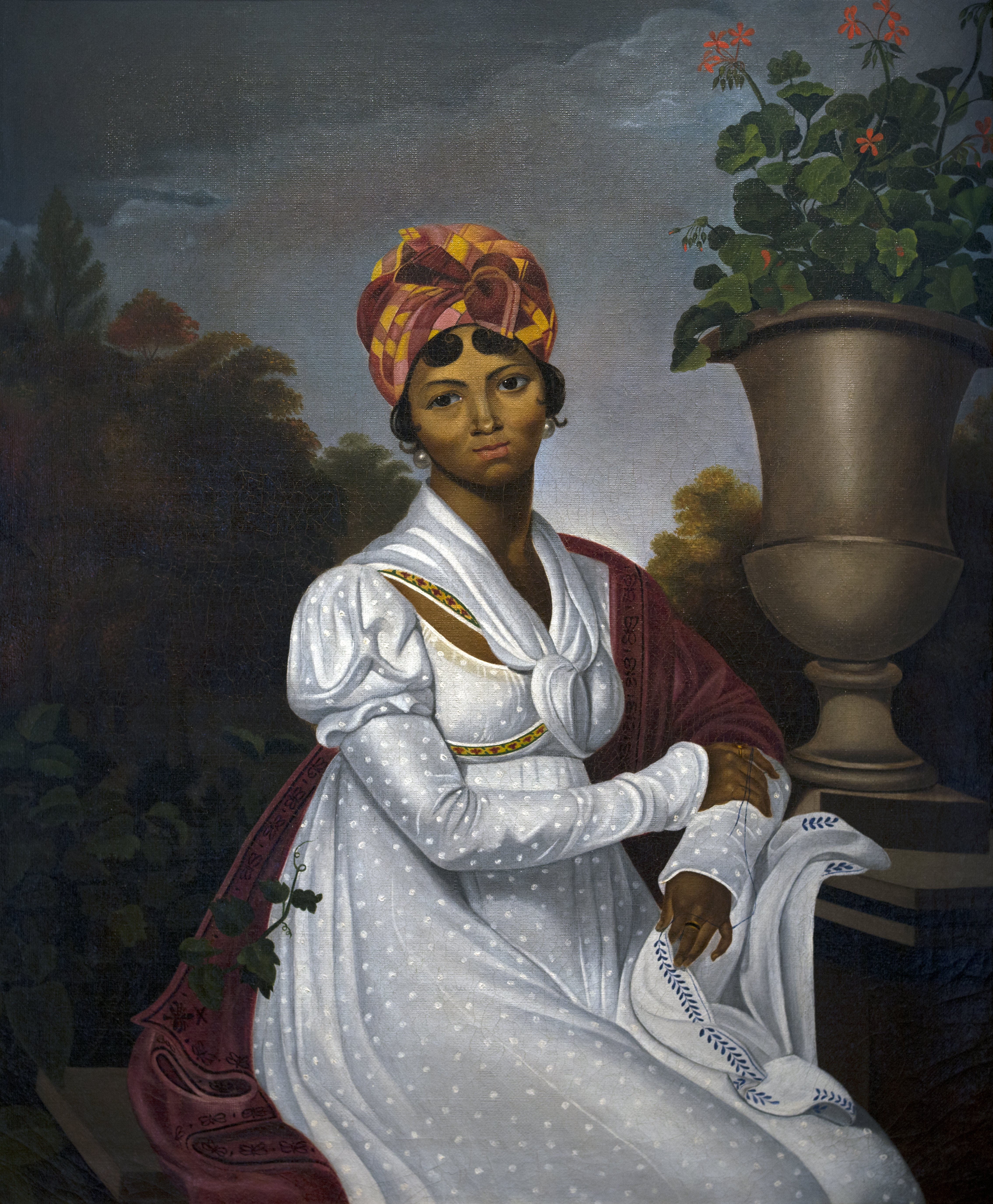 La Martiniquaise Unknown artist Jersey, 19th century © Château des ducs de Bretagne –  Musée d’histoire de Nantes, 2011.30.1