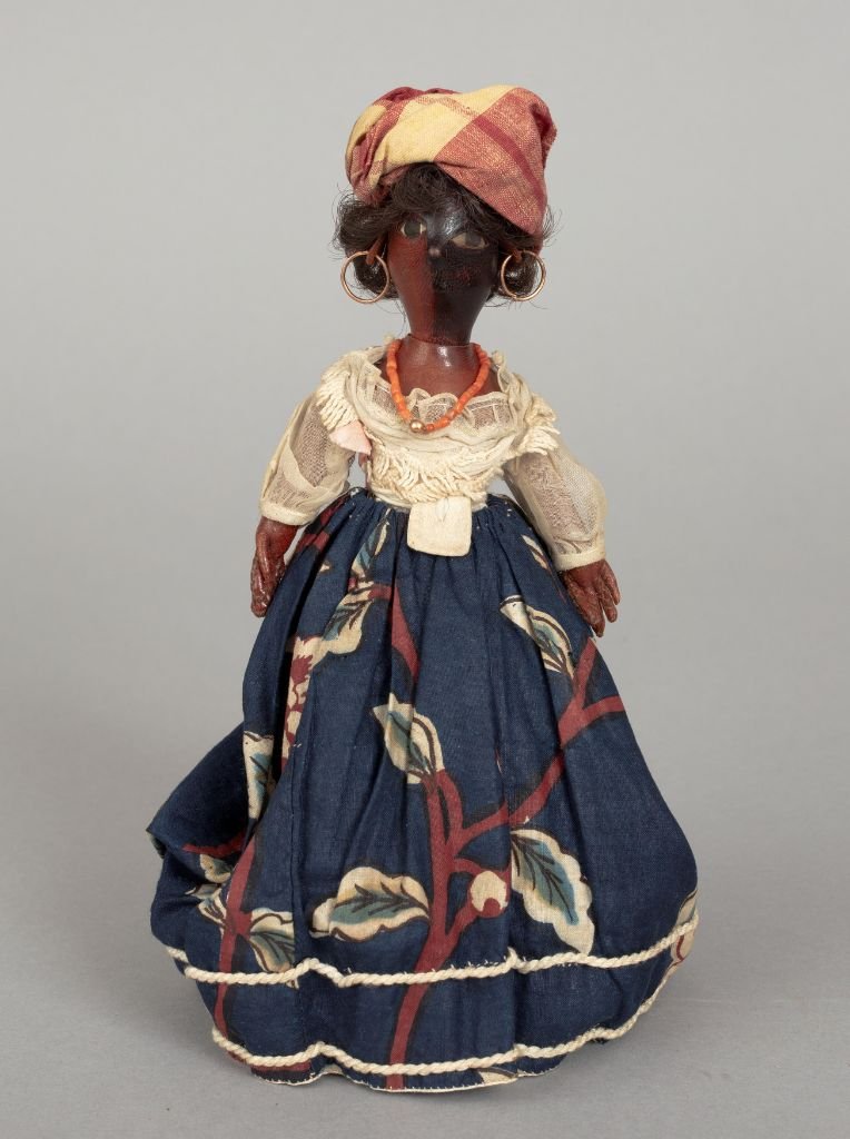 One of the dolls attributed to Rebecca Ahmuty Snagg Grenada, late 1700s Bristol Museum and Archives, 2007/038/003