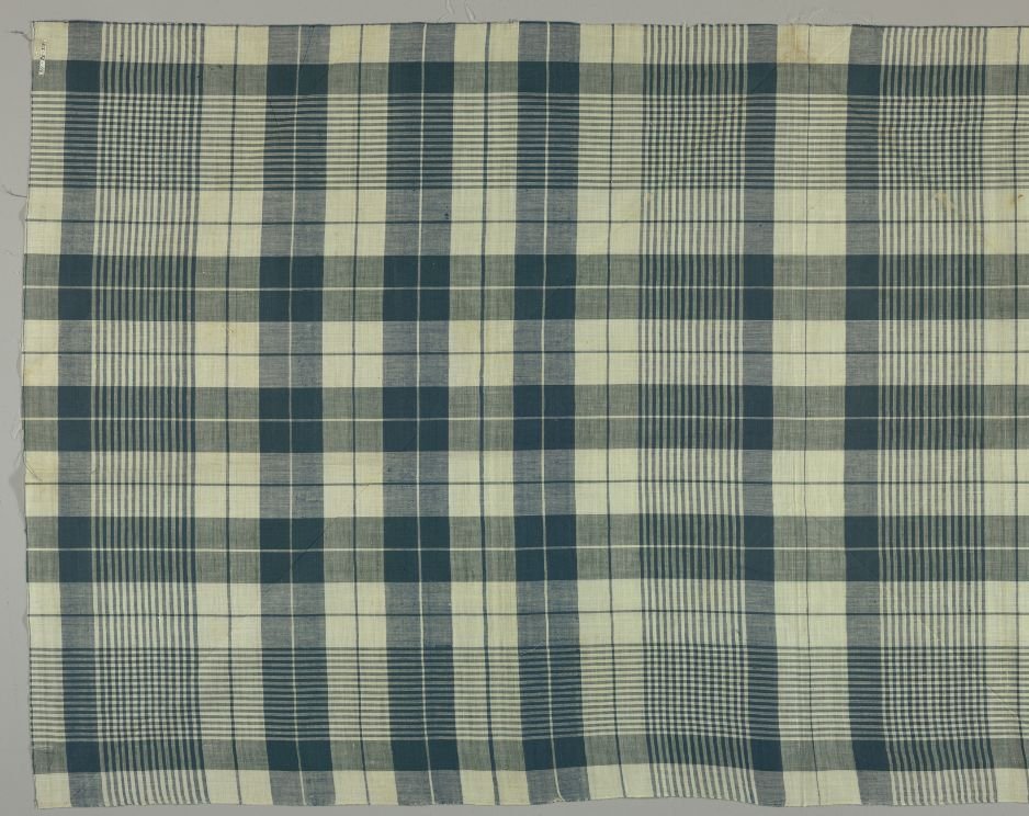 Madras handkerchief Unknown maker and origin, 19th century Cooper Hewitt, Smithsonian Design Museum, 1916-33-116