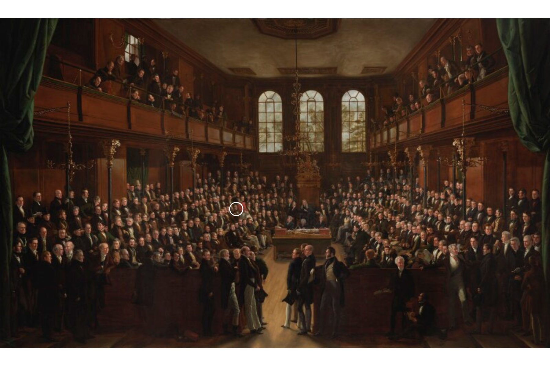 The House of Commons Sir George Hayter London, England, 1833 National Portrait Gallery, NPG 54