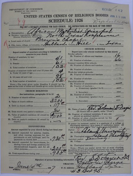 Census Schedule 373061